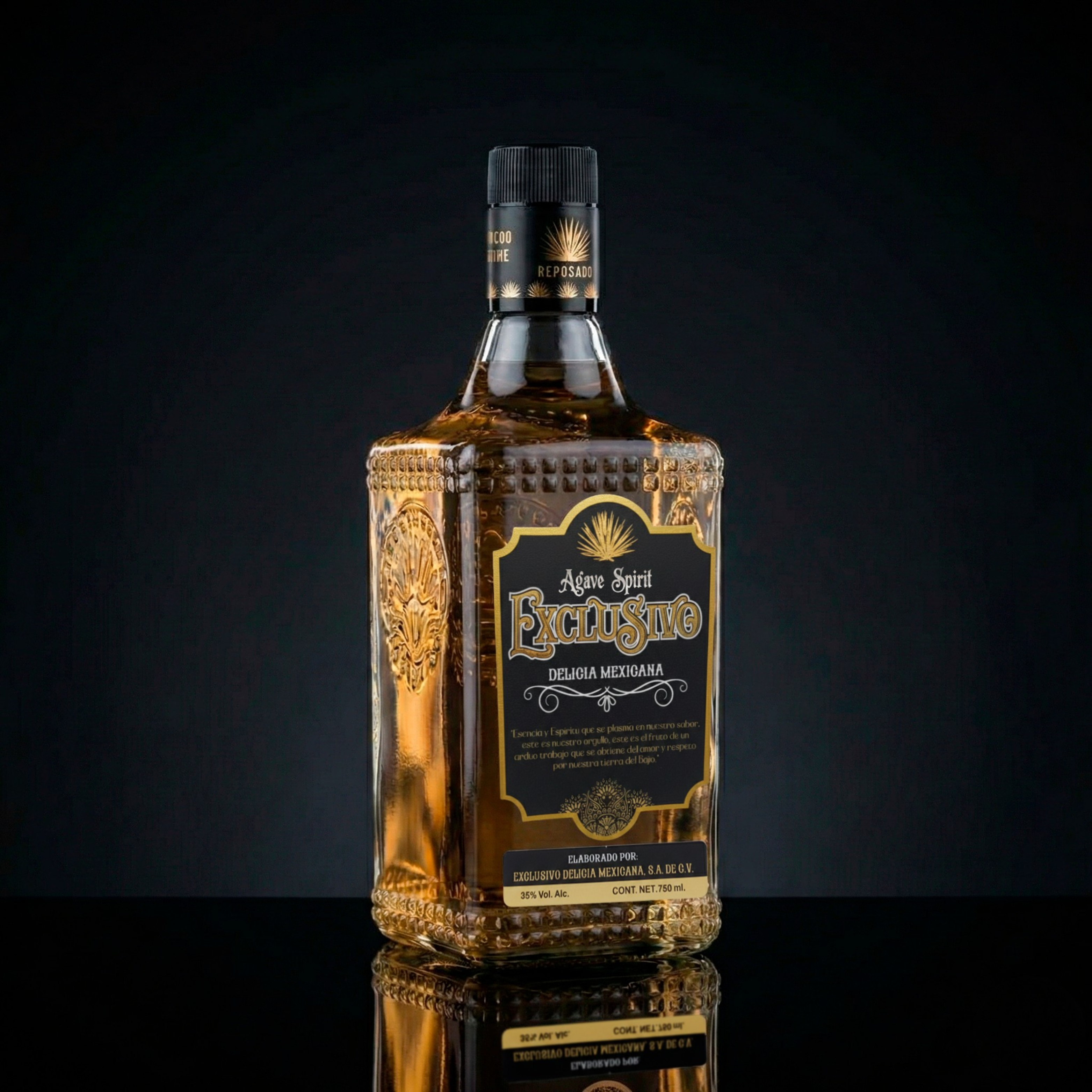 DESTILADO EXCLUSIVO REPOSADO 750 ML