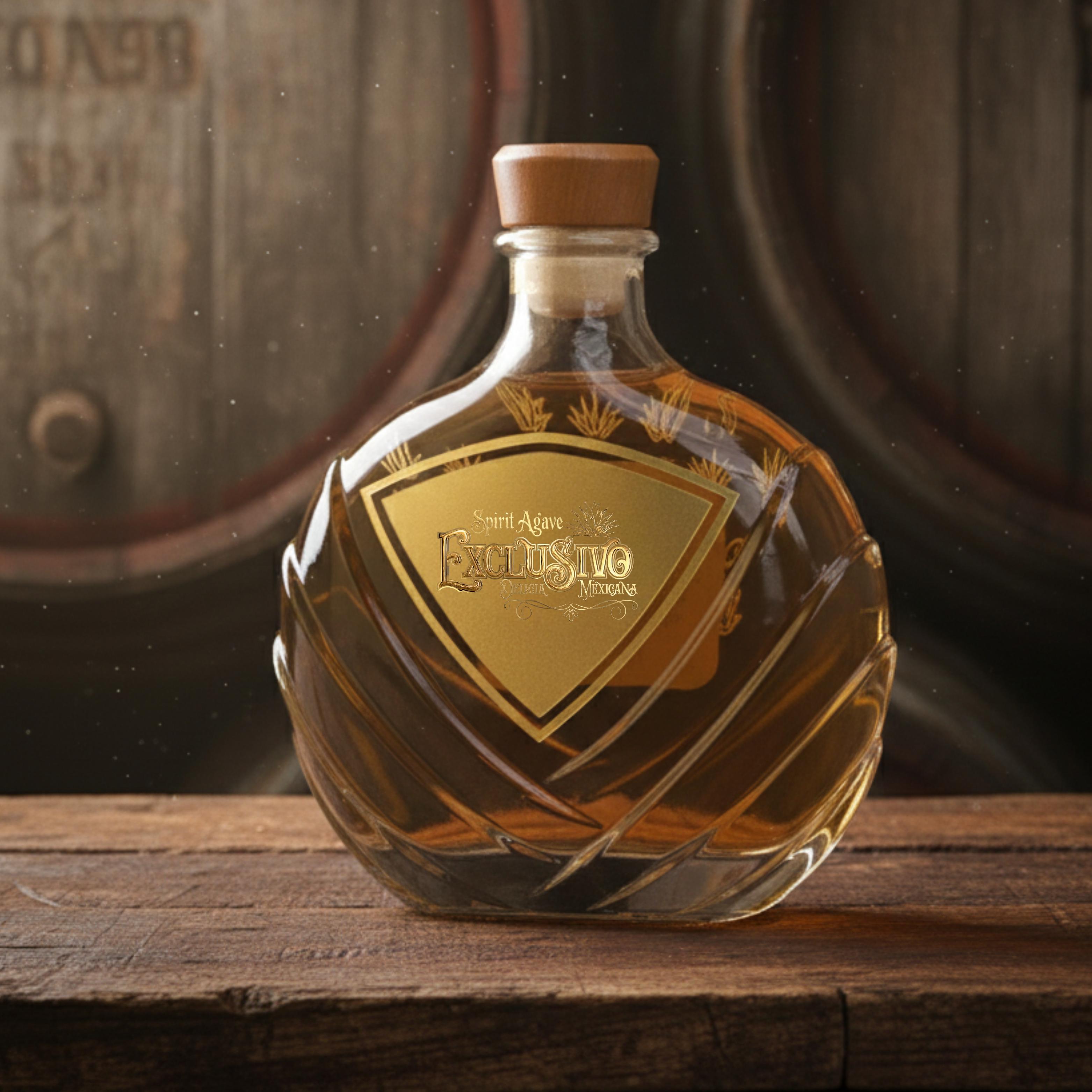 DESTILADO EXCLUSIVO REPOSADO 750 ML BOTELLA ESPECIAL