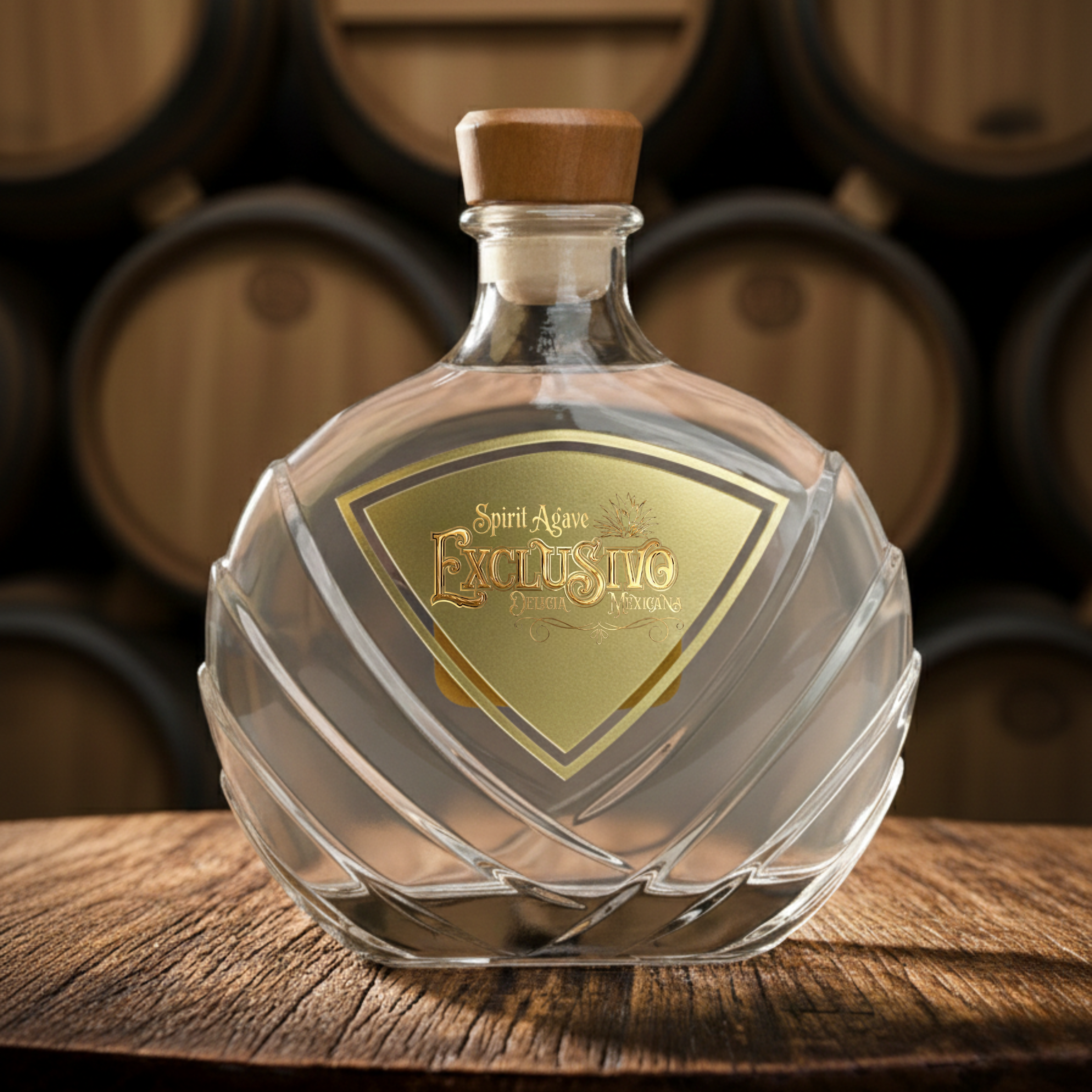 DESTILADO EXCLUSIVO BLANCO 750 ML BOTELLA ESPECIAL